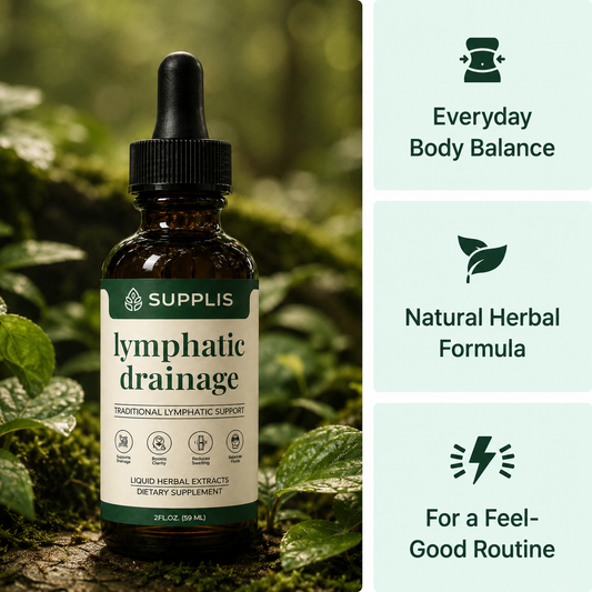 SUPPLIS® Lymphatic Drainage Drops